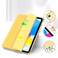 Tech-Protect SC Pen Hybrid Ümbris jaoks iPad 10 / 2022 - kollane - läbipaistev