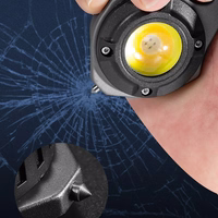 Mini flashlight LED keychain W5143 Type C koos 2 screwdriver bits oranž