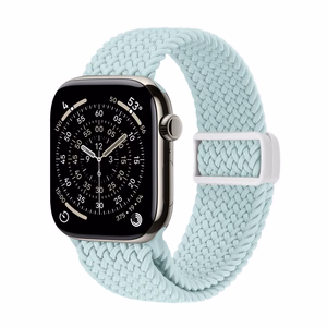 Crong Wave Band punutud Apple Watch rihm, 44/45/46/49 mm, mündiroheline