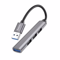 USB hub Hoco HB26 4-in-1 adapter USB-A to 1xUSB3.0 + 3xUSB2.0 hall