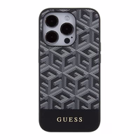 Guess GCube Stripes MagSafe ümbris jaoks iPhone 15 Pro Max - must