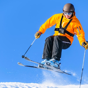 GoPro rinnarihm ja spordikaamerate tarvikukomplekt 5-in-1 GoPro, DJI, Insta360, SJCam ning Eken kaameratele