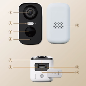 Dreame Navo Care SE 1 Outcam уличная камера с солнечной панелью - белый