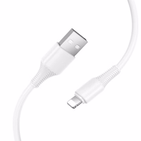 Kaabel USB A to Lightning Hoco 2,4A 1 m X120 valge