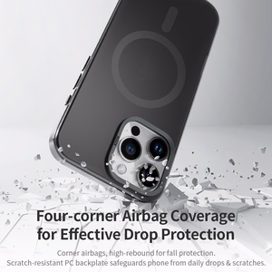 Rock Matte Series Magnetic Ümbris jaoks Iphone 16 Pro Max must