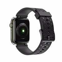 Apple Watch 42 / 44 / 45 mm kellarihm Y käepael Apple Watchile - must