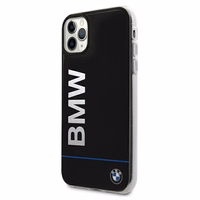 BMW Signature trükitud logo ümbris iPhone 11 Pro Max'ile - must
