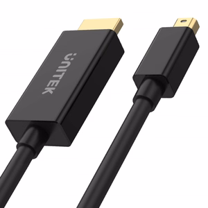 Unitek V1152A adapter miniDP - HDMI 4K 30Hz kaabel 2m