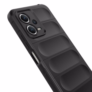 Magic Shield Case для Xiaomi Redmi Note 12 5G / Poco X5 5G гибкая броневая крышка чёрный