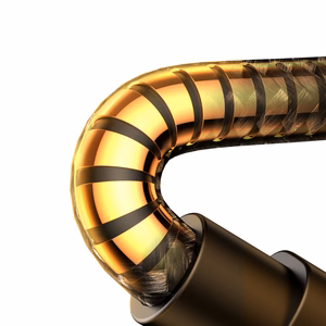 Joyroom S-CL020A6 gaming Lightning / USB-C 90° kaabel, 20W, 1,2 m, must