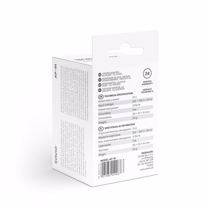 SAVIO AP-01 reisiadapter, US pistikupesa – EL pistik