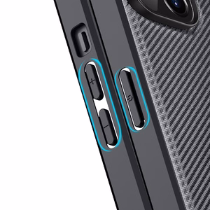 Dux Ducis Fino ümbris nailoniga kaetud iPhone 14 Plus must