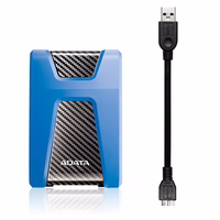 ADATA HD650 external hard drive 1000 GB sinine