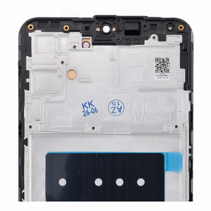 REWA OLED LCD-ekraan raamiga SAMSUNG A16 4G jaoks, must