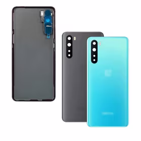 Tagakaas Ühildub OnePlus Nord / Sinine Marble / (koos camera lens) HQ