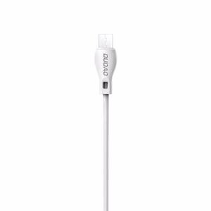 Dudao L4M USB-A - MicroUSB 2.4A kaabel 1m - valge