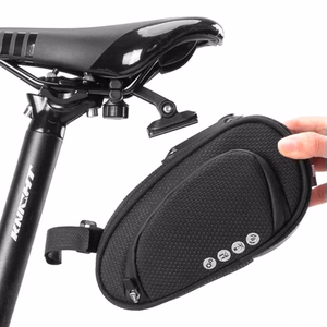Rockbros C40 sadulaalune jalgrattakott - must