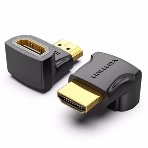Vention HDMI 90-kraadine isane-emane adapter must