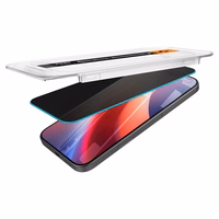 Spigen Glas.tR EZ Fit Privacy Karastatud klaas jaoks iPhone 16 Pro / 17 / 17 Pro - 2 pcs.
