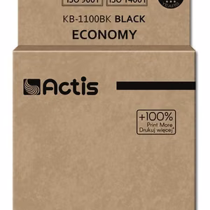 Actis KB-1100Bk tint (asendab Brother LC1100BK/980BK; Standard; 28 ml; must)