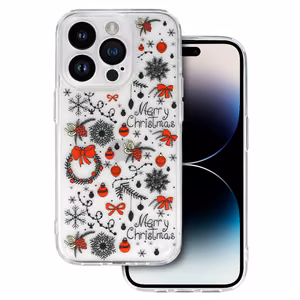 TEL PROTECT Christmas Ümbris jaoks Samsung S23 FE Design 5 Clear
