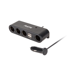 4-pesaline auto sigaretisüütaja jagur kaabli ja USB-ga