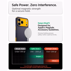 Spigen Nano Pop MagSafe ümbris iPhone 18 Pro / 17 Pro jaoks, sinine
