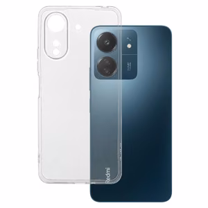 Ultra Clear 1mm Ümbris jaoks Xiaomi Redmi 13C Läbipaistev