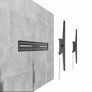 Gembird WM-100T-01 TV wall mount (tilt), 43”-100”, must