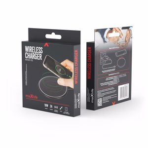 Maxlife MXWC-02 traadita laadija 10W must