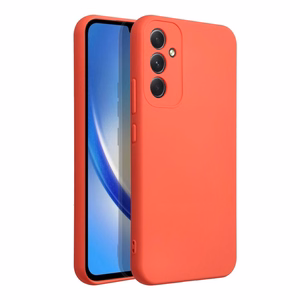 Чехол для Samsung A34 5G силиконовый персиковый