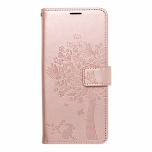 MEZZO Чехол-книжка для SAMSUNG A27 mandala розовое золото