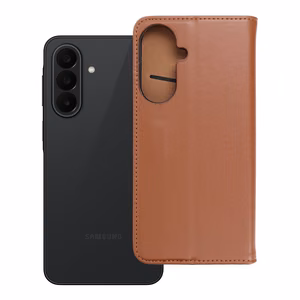 Кожаный чехол-книжка Samsung A27 Smart Pro Book, коричневый