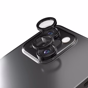 Etteri camera lens protector for iPhone 15 / 15 Plus black