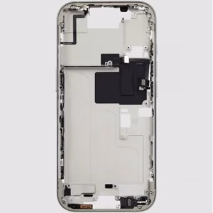 Keskkere ühilduv iPhone 16 Pro Max / White Titanium / OEM