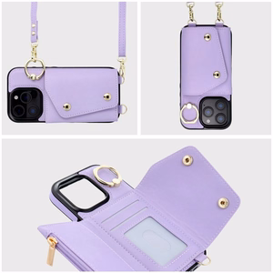 Rahakott Ümbris WONDER jaoks IPHONE 16e (SE 4 2025) lilac
