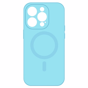 TEL PROTECT MagSilicone Ümbris jaoks Iphone 14 Light sinine