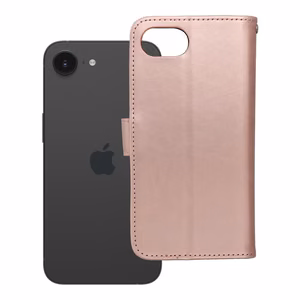 MEZZO Book ümbris jaoks IPHONE 16e (SE 4 2025) teddy bear rose kuldne