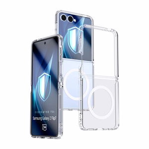 3mk Armor MagCase jaoks Samsung Galaxy Z Flip 7 - Läbipaistev