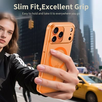 Tech-Protect Magslim MagSafe Ümbris jaoks iPhone 17 Pro Max - oranž