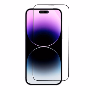 5D Full Glue Karastatud klaas jaoks iPhone 12 Pro Max must + applicator