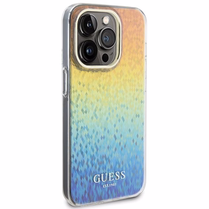 Guess IML Faceted Mirror Disco Iridescent ümbris jaoks iPhone 15 Pro - multicolored