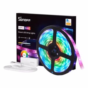 Tark WiFi RGBIC LED hele Riba Sonoff L3 Pro 5m
