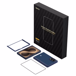Benks Magnetic Armor Grid Pro Grand Combo ümbris Samsung Galaxy Z Fold 8 jaoks, sinine (C.K.FL.SA.BE.C060)