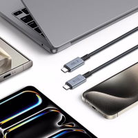 Tech-Protect UltraBoost Max USB-C 4.0 / USB-C 4.0 PD Kaabel 240W 8K 40Gbps 1m - hall