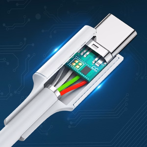 Ugreen US264 60518 USB-C / USB-C PD QC AFC kaabel 1m - valge