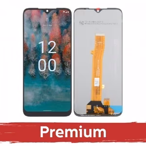 LCD ekraan ühilduv Nokia C12 must OEM