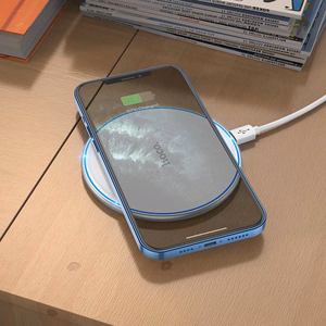 Wireless charger Hoco 2A 15W with light CW6 PRO white