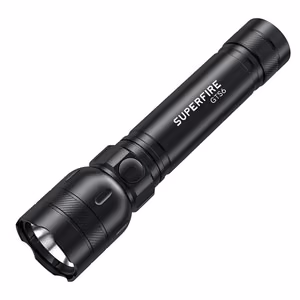 Superfire GTS6 taskulamp, 360 lm, USB-C, 7W, 5 modes, 150m