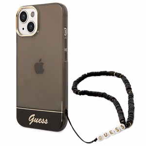 Guess GUHCP14SHGCOHK iPhone 14 6.1 "must / must hardcase Translucent Pearl Strap